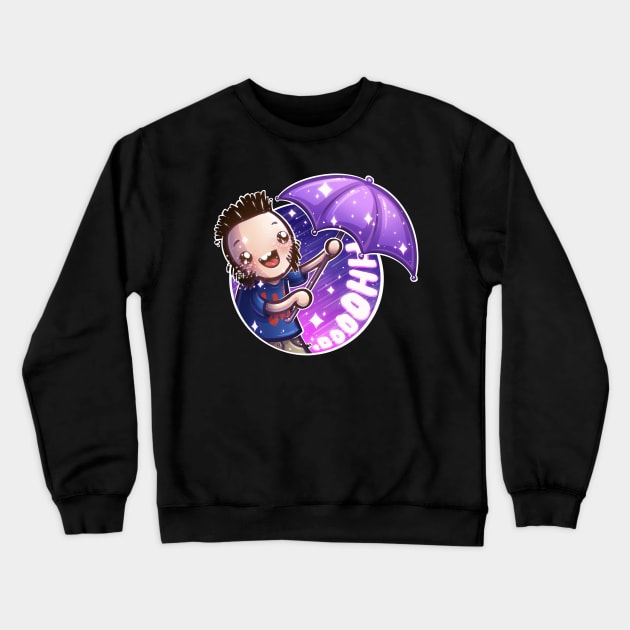 Jake's Umbrella Crewneck Sweatshirt by indiespiv